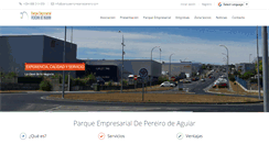 Desktop Screenshot of parqueempresarialpereiro.com